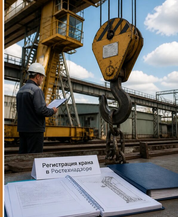 Регистрация крана в Ростехнадзоре в Уфе от 15413 р. | Авеста ОТиПБ